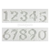 2 Moules Silicone 5 Chiffres